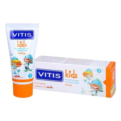 Vitis Kids Gel Zahnpasta 50 ml von DENTAID GmbH PZN 14188728
