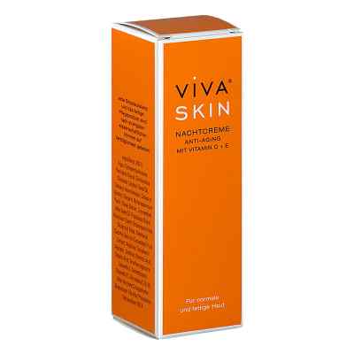 VIVA SKIN Anti-Aging-Nachtcreme normale und fettige Haut 50 ml von BELLAMEDICA PRODUKTIONS- U.VERTR PZN 08201183