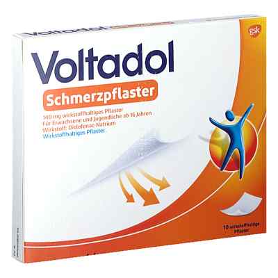 Voltadol Schmerzpflaster 140 mg 10 stk von GSK-GEBRO CONSUMER HEALTHCARE GM PZN 08201590