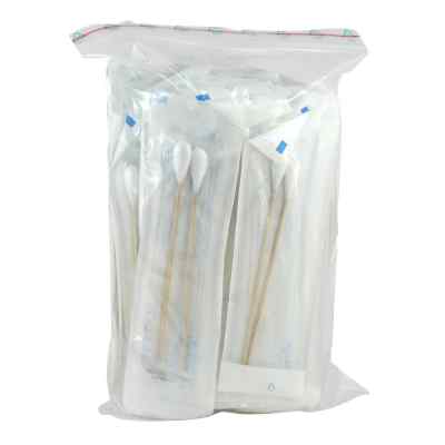 Wattestäbchen Holz 15 cm grosser Kopf steril 50X2 stk von Dr. Junghans Medical GmbH PZN 01525265