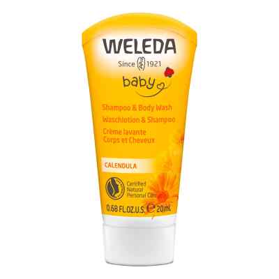 Weleda Calendula Waschlotion & Shampoo 20 ml von WELEDA AG PZN 02084716