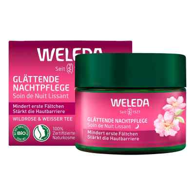Weleda Glättende Nachtpflege Wildrose & Weißer Tee