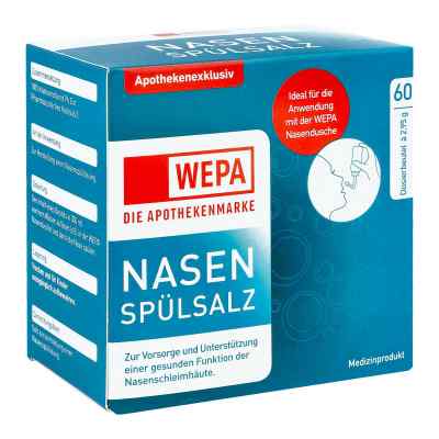 Wepa Nasenspülsalz 60X2.95 g von WEPA Apothekenbedarf GmbH & Co K PZN 13712363