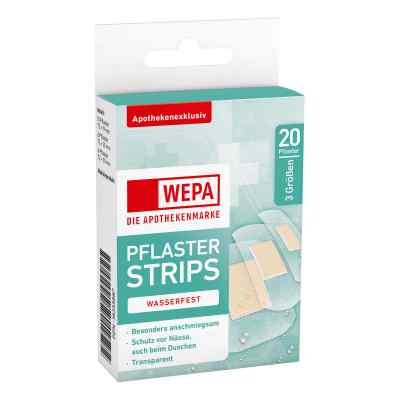 Wepa Pflasterstrips wasserfest 3 Grössen