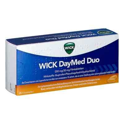 WICK DayMed Duo 200mg / 30mg Filmtabletten 24  von  PZN 08200764