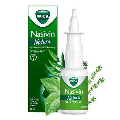 Wick Nasivin Natura Nasenspray 20 ml von WICK Pharma - Zweigniederlassung der Procter & Gam PZN 19524065