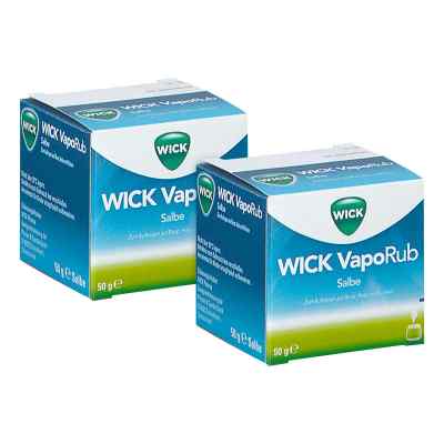 WICK VapoRub Salbe 2x50 g von KREY+VIGENER PZN 08103345