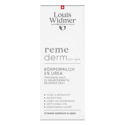 Widmer Remederm Dry Skin Körpermilch 5% Vorteil