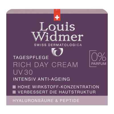 Widmer Rich Day Cream Uv 30 unparfümiert 50 ml von LOUIS WIDMER GmbH PZN 16152203