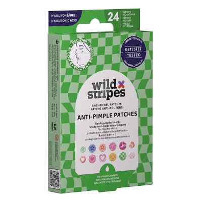 Wild Stripes Anti-Pickel Patches Groovy Recover