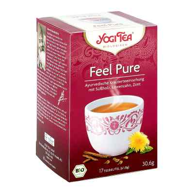 Yogi Tea Feel Pure Bio Teebeutel 17X1.8 g von YOGI TEA GmbH PZN 15867621