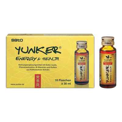 Yunker Energy & Health Tonikum 10X30 ml von Sato Pharmaceutical Co. Ltd. PZN 16146243