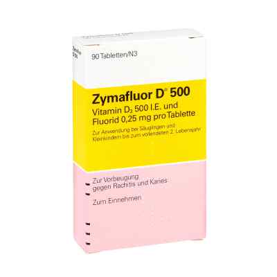Zymafluor D 500 90 stk von MEDA Pharma GmbH & Co.KG PZN 03665071